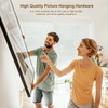 Heavy Duty Picture Hanging Kit, Wall Hanging Kit Support 10-100lbs
