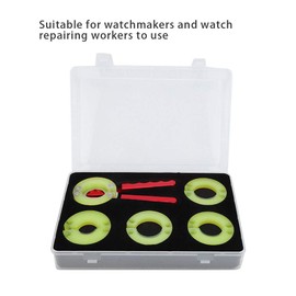 LWatch Bezel Opener Tool, Lightweight Metal Elastic Rubber 4 Different Types Watch Bezel Removal Easily Remove for Watch Repairing for Watchmakers