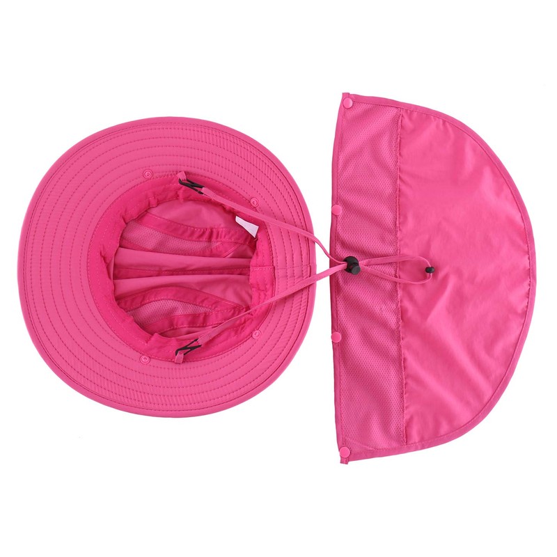 Connectiles Kids Summer UPF 50+ Flap Cap, Quick Drying, Wide