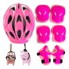 Juego Casco De Bicicleta Para Niños Y Niñas,rodilleras+regal