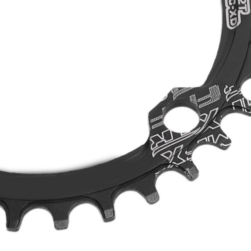 SUNGOOYUE Bicycle Chainring, Bicycle Narrow Wide 104 BCD 32T Round