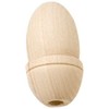 Merriway® BH00345 (2 Pcs) Large Wooden Acorn Curtain Pull Blind