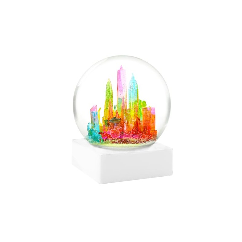 CoolSnowGlobes NYC Rainbow Snow Globe - Limited Edition