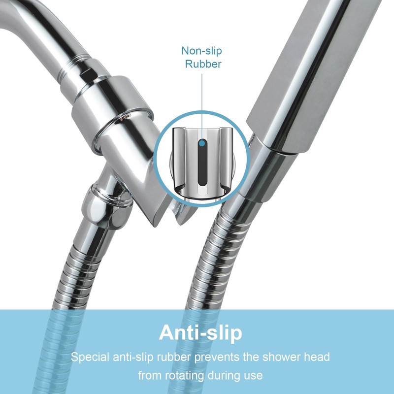 OFFO Shower Head Holder All Metal for Handheld Shower Head,