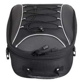 Unbranded Rear Seat Helmet Luggage Bag Backpack For Harley Road King Glide FLTRX FLTRXS