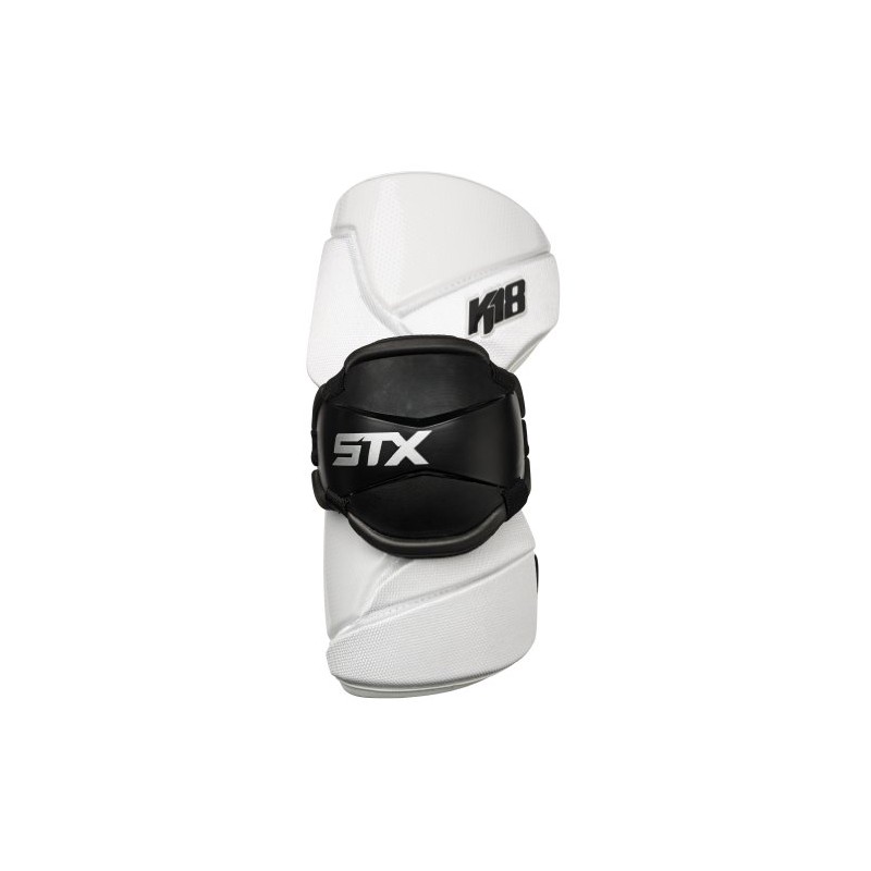 STX Lacrosse K-18 Armguards, White, Large