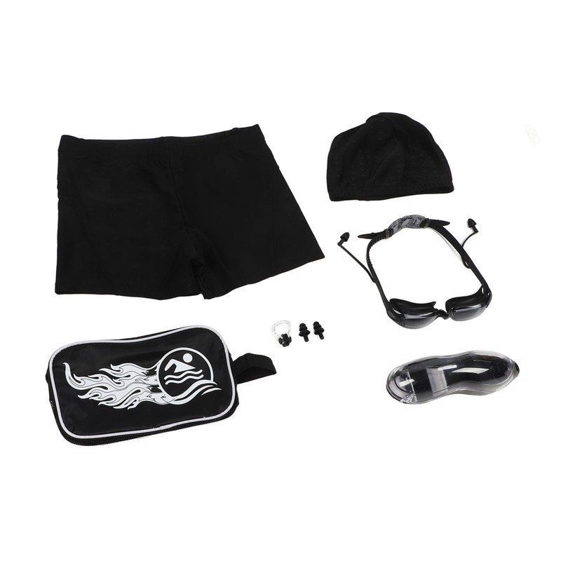 7 Piece Set Swimming Goggles Set Anti Fog UV Protection