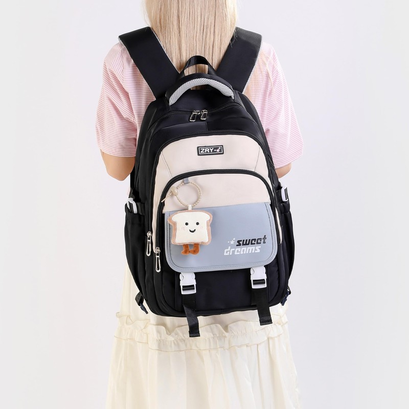 Makukke School Backpack Teenager School Bag Girls 5th Class 30L