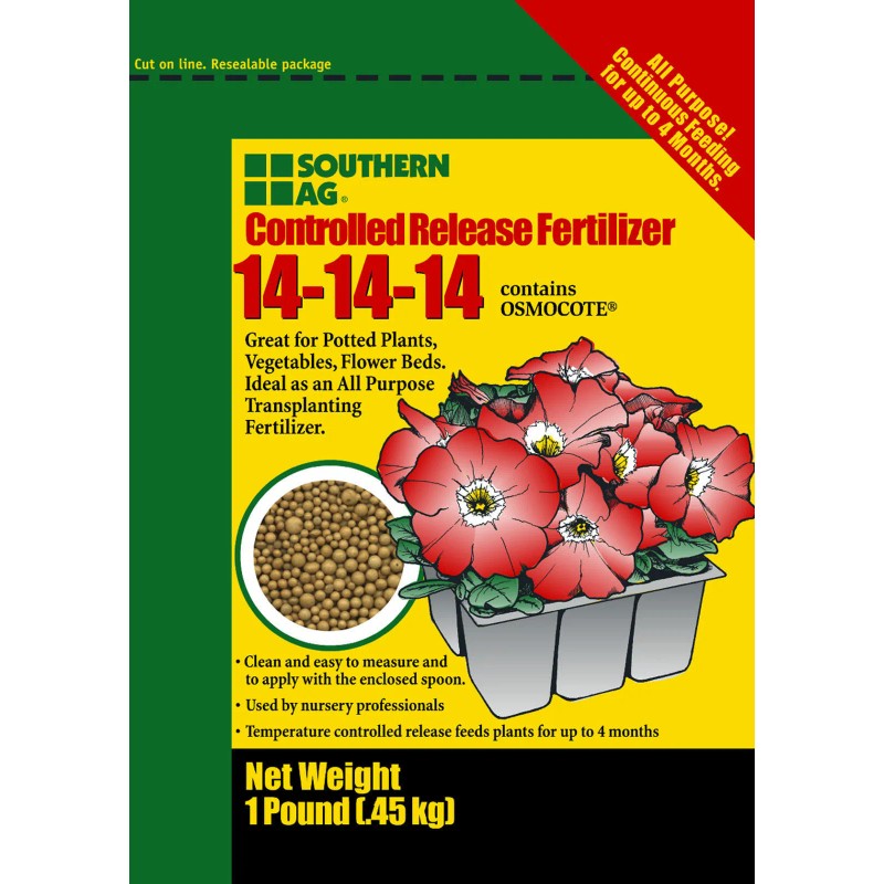 Southern Ag Osmocote 14-14-14 Fertilizer - 20 Lbs. Controlled Release