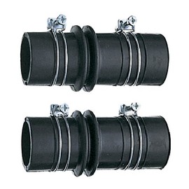 SANEI PT48-5 Bath Long Jabbalah Connecting Bathtub to Bathtub, Pipe Diameter 1.7 and 2.0 inches (45 and 50 mm)