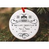Last Christmas as Mr and Miss Ceramic Bauble | Last