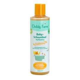 Childs Farm Oatderma Baby-Schaumbad 250 ml, parfümfrei | Beruhigendes Schaumbad, für empfindliche oder zu Ekzemen neigende Baby- und Kinderhaut. Auch für Neugeborene.