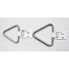 AII Stainless Steel Triangle Ring, 0.2 x 1.6 inches (5