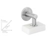 WENKO Stainless Steel Shiny Soap Holder with Magnet and Turbo-Loc