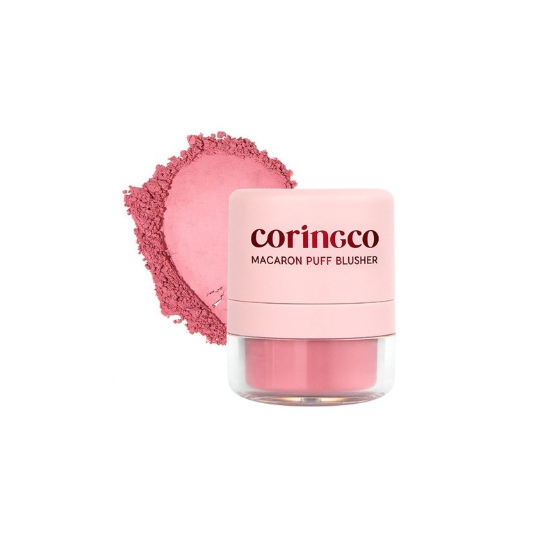 Macaron Puff Blusher (3 colors) / 마카롱 퍼프 블러셔(3color)