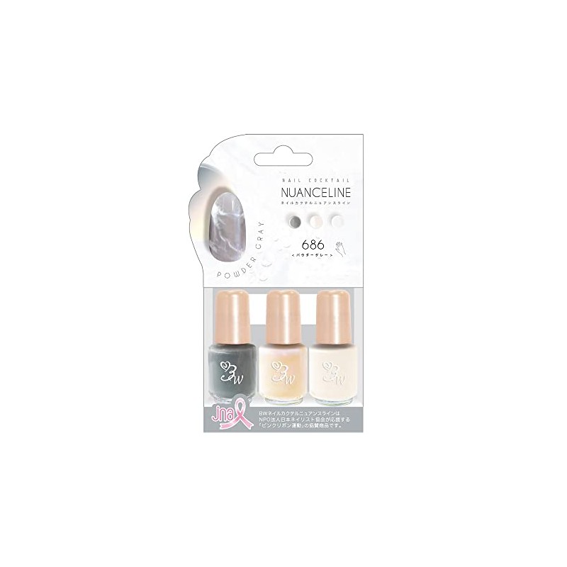 BW Nail Cocktail Nuance Line Powder Grey