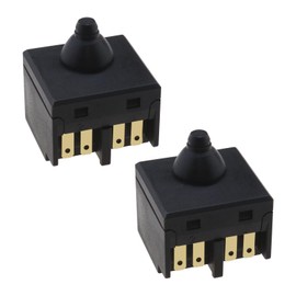 eMagTech 2PCS Angle Grinder Switch for 100mm 4" Angle Grinder Push Button Power Switch Replacement Handheld Electric Tool Accessories