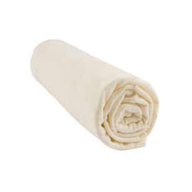 Fitted Sheet, 90 x 140 cm, 100% Organic Cotton, Cot Bed, Ecru, Natural, Soft & Non-Slip, Stretchy & Breathable, Healthy Sleep, Brand Easy Dort, GOTS and Oeko-Tex Certified