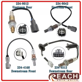 Unbranded New Set Of 4 Oxygen O2 Sensors Up+Down For 2004 2005 2006 Toyota Sienna 3.3L V6