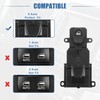 Car Power Window Switch Right Passenger Side Power Window Master