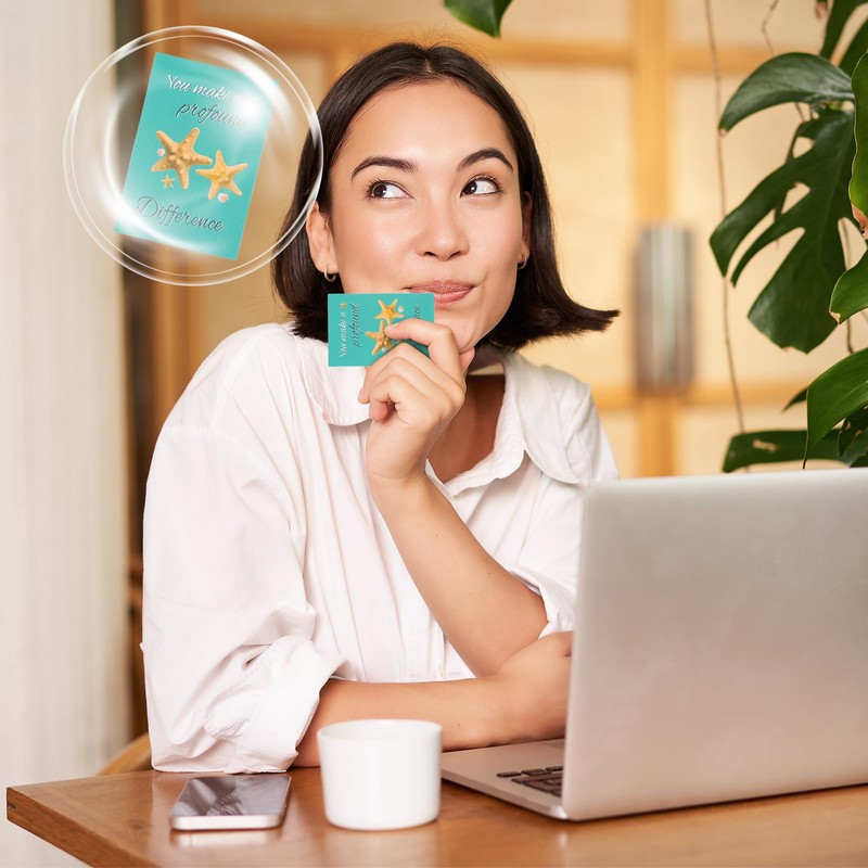 30 Sets Starfish Story Gifts Bulk -30 Blue Mini Resin