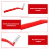 Brace Brushes,25PCS Braces Brush,Interdental Brushes Red for Between Teeth and