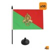 AZ FLAG - Set of 10 French Foreign Legion Table