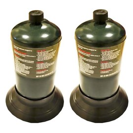 BootYo! Propane Lantern Base- Fits 14.1 oz and 16.4 oz Bottles (Propane Lantern Base (Pack of 2)