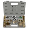 NEIKO 00911A SAE Tap and Die Set, Titanium-Coated Alloy Steel