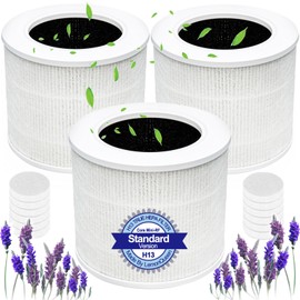 3Pack Core Mini Replacement Filter Compatible with LEVOIT Core Mini Air Purifier,Core Mini-P,3-in-1 High Efficiency Filter, Mini-RF Filter with Activated Carbon,Part #Core Mini-RF Filter Replacement