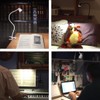 CeSunlight Clamp Desk Lamp, Clip on Reading Light, 3000-6500K Adjustable
