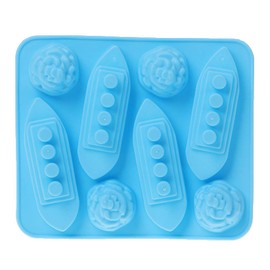 caralin Silicone Ice Cube Trays Mould Carving Mold Maker Titanic Shaped for Party Drinks Silicone