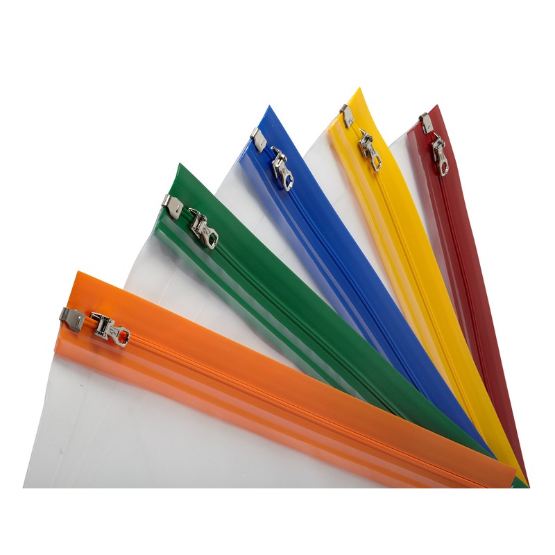 Snopake A4 Zippa-Bag ‘S’ Classic with Write-On Label [Pack of