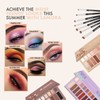 Make Up Eye Brush Set - Eyeshadow Eyeliner Blending Crease