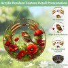Robin Window Sun Catcher, Acrylic Robin Sun Catchers for Windows