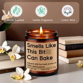 GSPY Candles, Gifts for Bakers, Baking Gifts for Women, Men - Funny Hobby Present for Kitchen Baking Lovers, Bread Bakers, Pastry Chef - Mothers Day, Birthday Ideas for Friend, Mom, Culinary Student