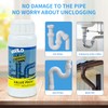 Wild Tornado Pipe Dredge,Powerful Sink Cleaner Powder Fast Foaming for