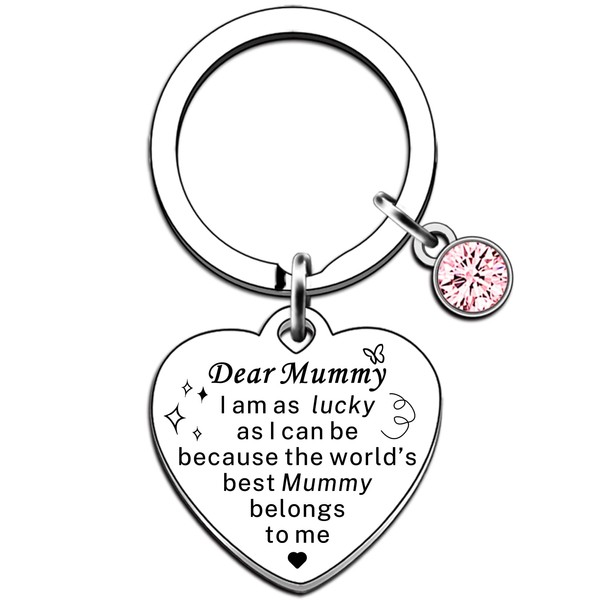 JMIMO Mummy Gifts Mummy Keyring from Son Daughter Mothers Day