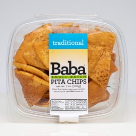 Baba Small Batch Pita Chips - Vegan, Non-GMO, Zero Preservatives