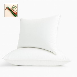 Bare Home Standard Pillow Sham Covers - Set of 2 - Premium 1800 Ultra-Soft Microfiber - Double Brushed - Stain & Fade Resistant - Bed Pillow Shams - Pillows Not Included (Set of 2, White)