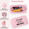Heigebi Christian Gift for Women Faith Bible Verse Makeup Bag