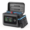 Battery Charger for Insta360 X5, Smart Fast Charge Case for
