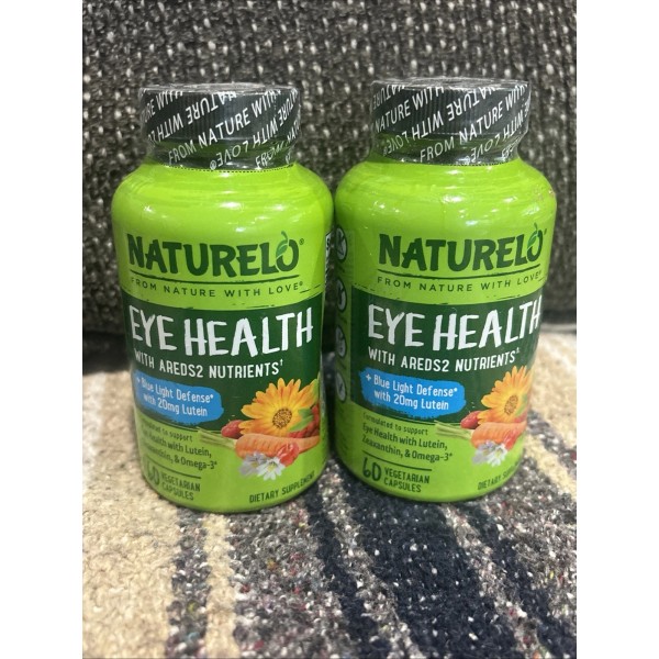 Naturelo 2x Naturelo Eye Health with AREDS 2 Formula 60c