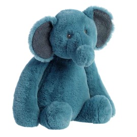 Aurora® Adorable Hugeez™ Elephant™ Baby Stuffed Animal - Soft & Cuddly Toy - Comforting Companion - Blue 13 Inches