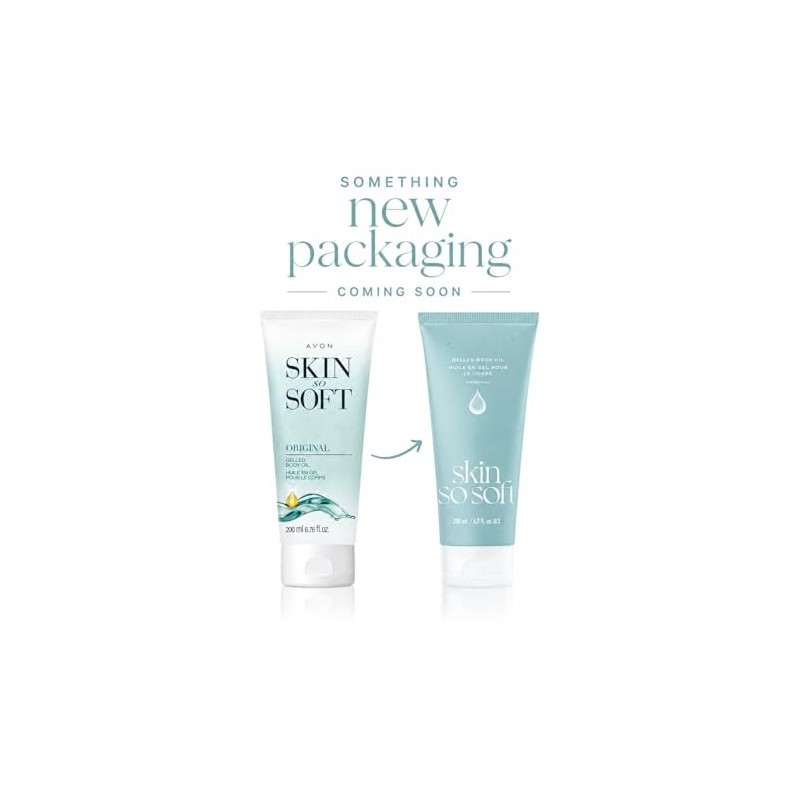 Avon Skin So Soft - Aceite corporal gel original, 6.7