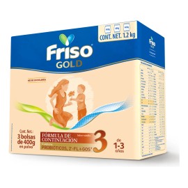 Friso Gold 3 Caja Con 3 Bolsas De 400gr