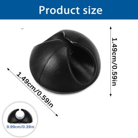 10 Stück Kabelhalterung Kabel Organizer Kabelmanagement Kabelhalter Kabelclips, Halterung Kleben, Selbstklebende Kabel Clips Für Schreibtisch, Netzkabel, USB Ladekabel, Ladegeräte, Audiokabel