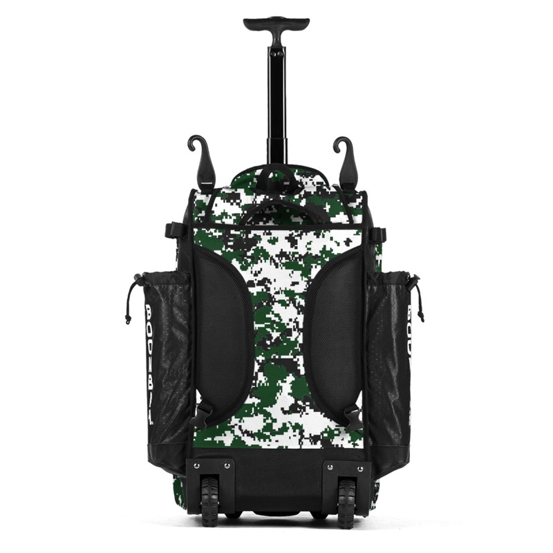 Boombah Catchers Superpack Hybrid Digital Camo Bat Bag Black/Dark Green