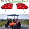 10L0L Golf Cart Tail Lights for Club Car Precedent 2004-Up
