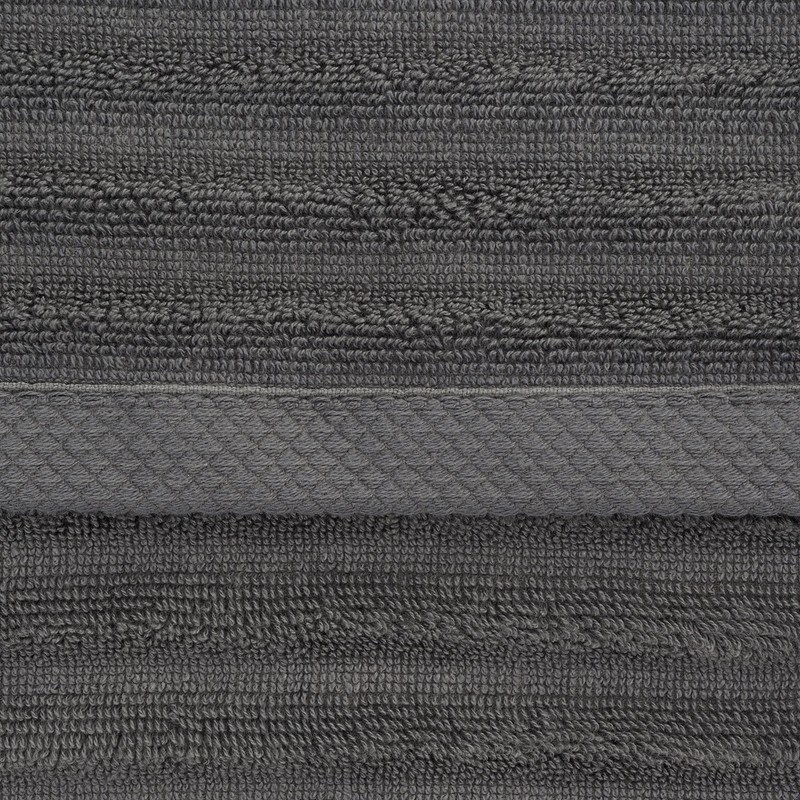 Geneviève Lethu Textiles Cotton Wash Mitts, Set of 2, Grey